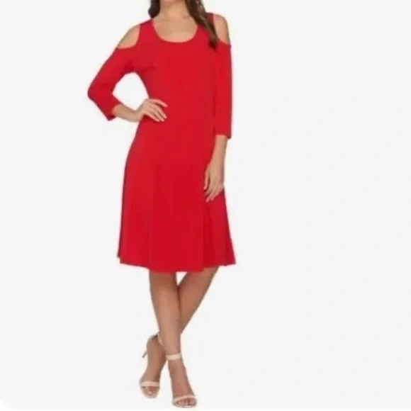 strapless open back dress Azalea Jacquard Silk Red Gown – Elegant Designer Evening & Party Wear Dress S / Red main image 1
